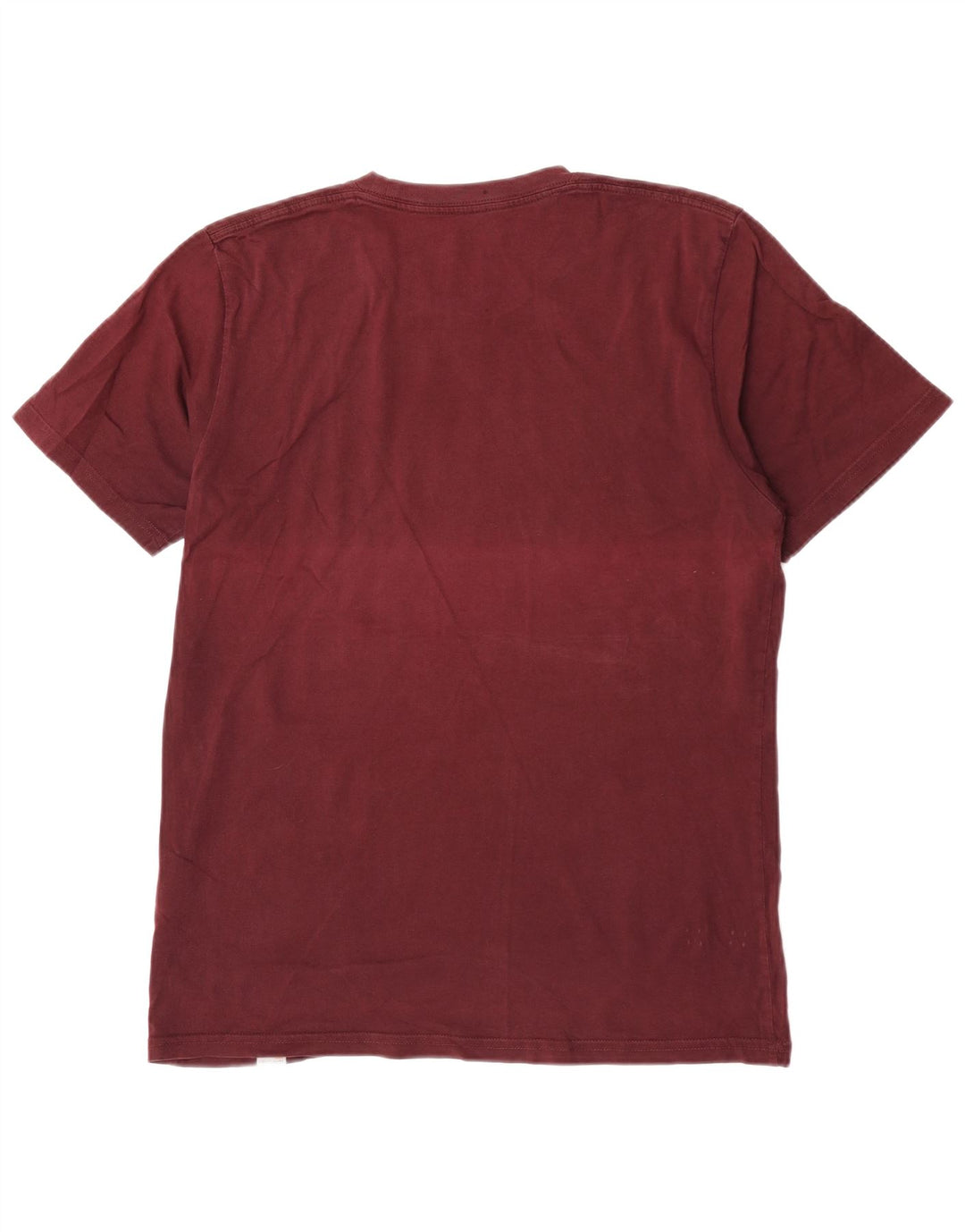Ανδρικό γραφικό μπλουζάκι Carhartt Top από μεσαίο μπορντό βαμβάκι