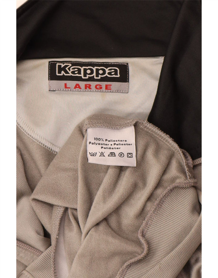 Ανδρική φόρμα Kappa Top Jacket Μεγάλο Γκρι Colourblock