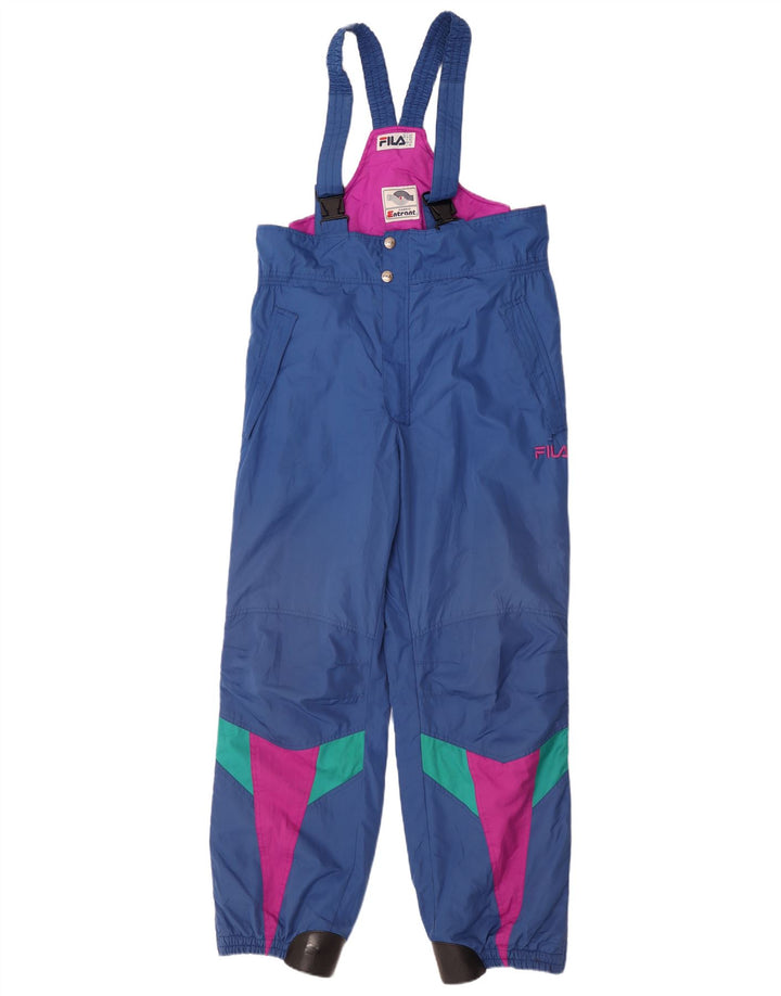 Ανδρικό παντελόνι σκι Fila Dungarees IT 50 Large Blue Colorblock Πολυεστέρας