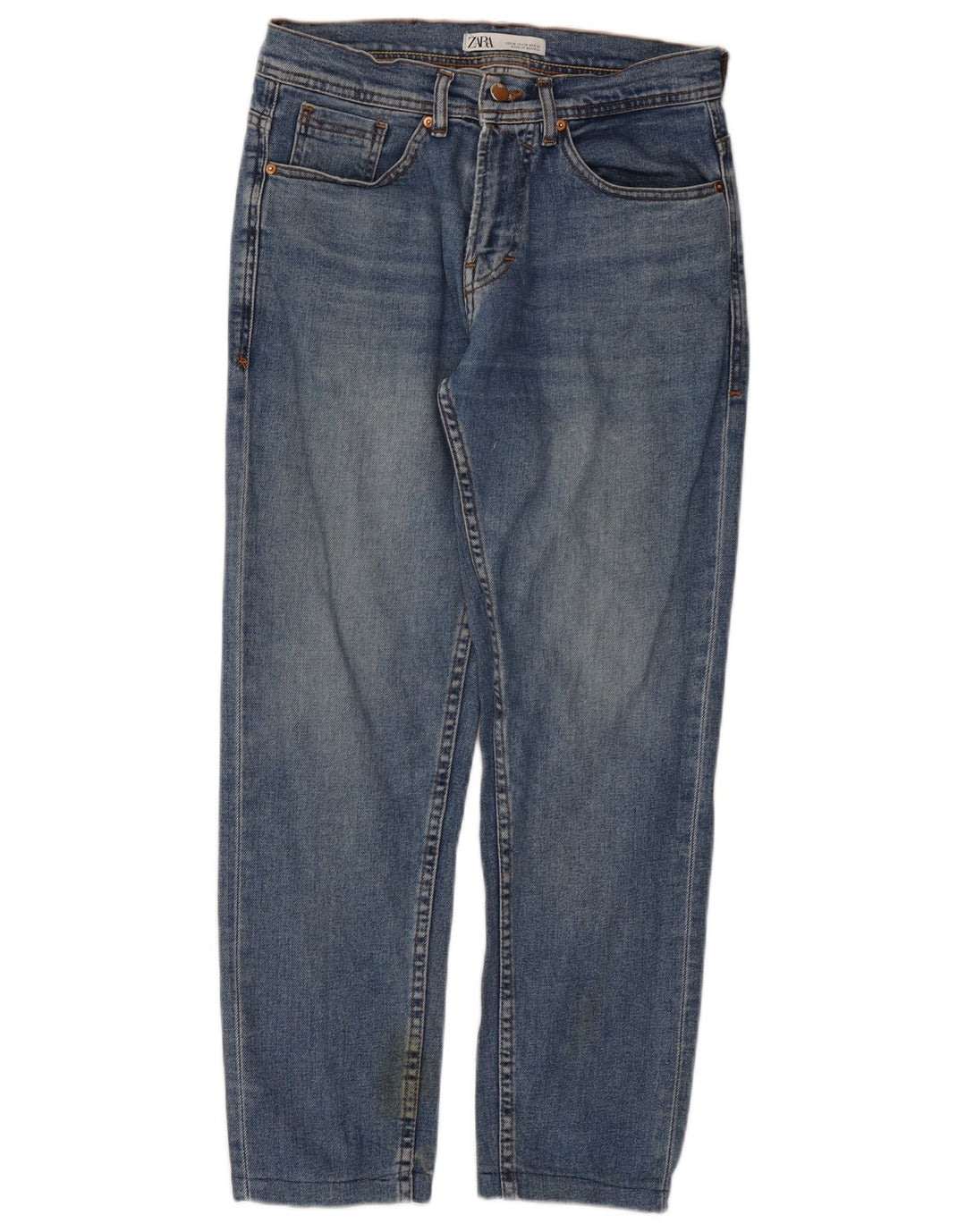 Zara Ανδρικό Slim Jeans EU 38 Small W30 L28 Blue