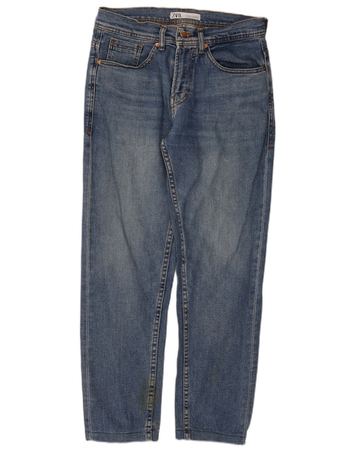 Zara Ανδρικό Slim Jeans EU 38 Small W30 L28 Blue