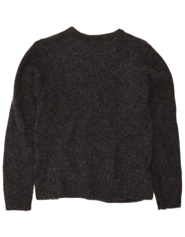 Πουλόβερ Carhartt Boys Crew Neck Jumper 7-8 Years Medium Grey Wool