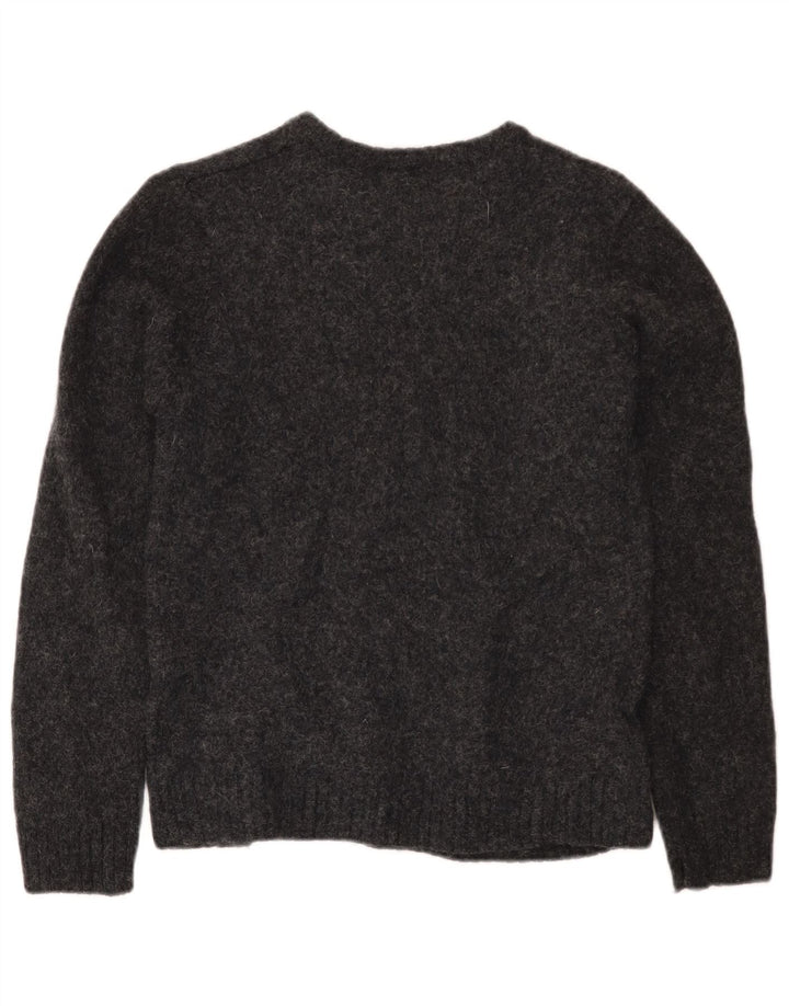 Πουλόβερ Carhartt Boys Crew Neck Jumper 7-8 Years Medium Grey Wool