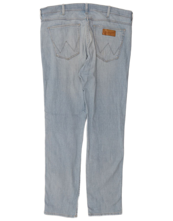 Ανδρικό τζιν Wrangler Larston Slim W38 L34 Μπλε βαμβακερό