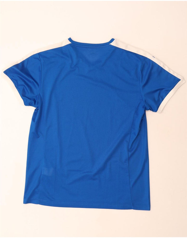 Ανδρικό T-Shirt Puma Top XL Blue Colourblock Πολυεστέρας