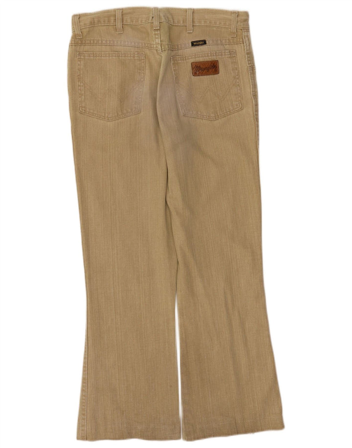 Ανδρικό τζιν μποτάκι Wrangler W31 L27 Μπεζ βαμβακερό
