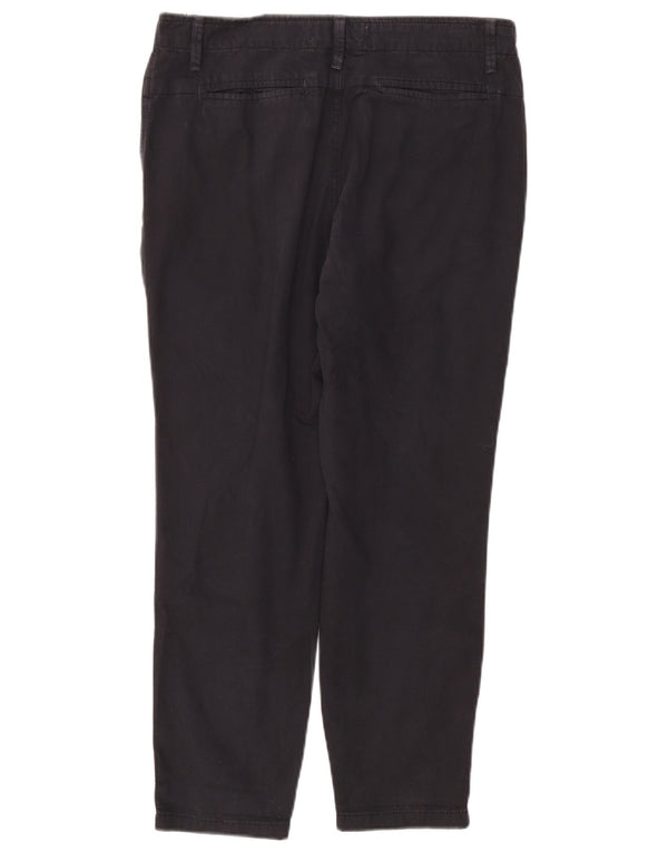 Zara Γυναικείο Slim Chino Παντελόνι EU 40 Medium W30 L27 Navy Blue