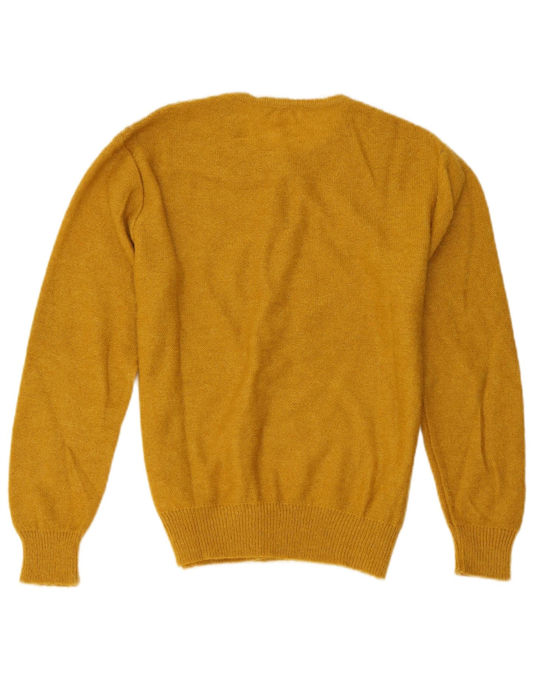 Vintage γυναικεία ζακέτα πουλόβερ UK 14 Medium Yellow