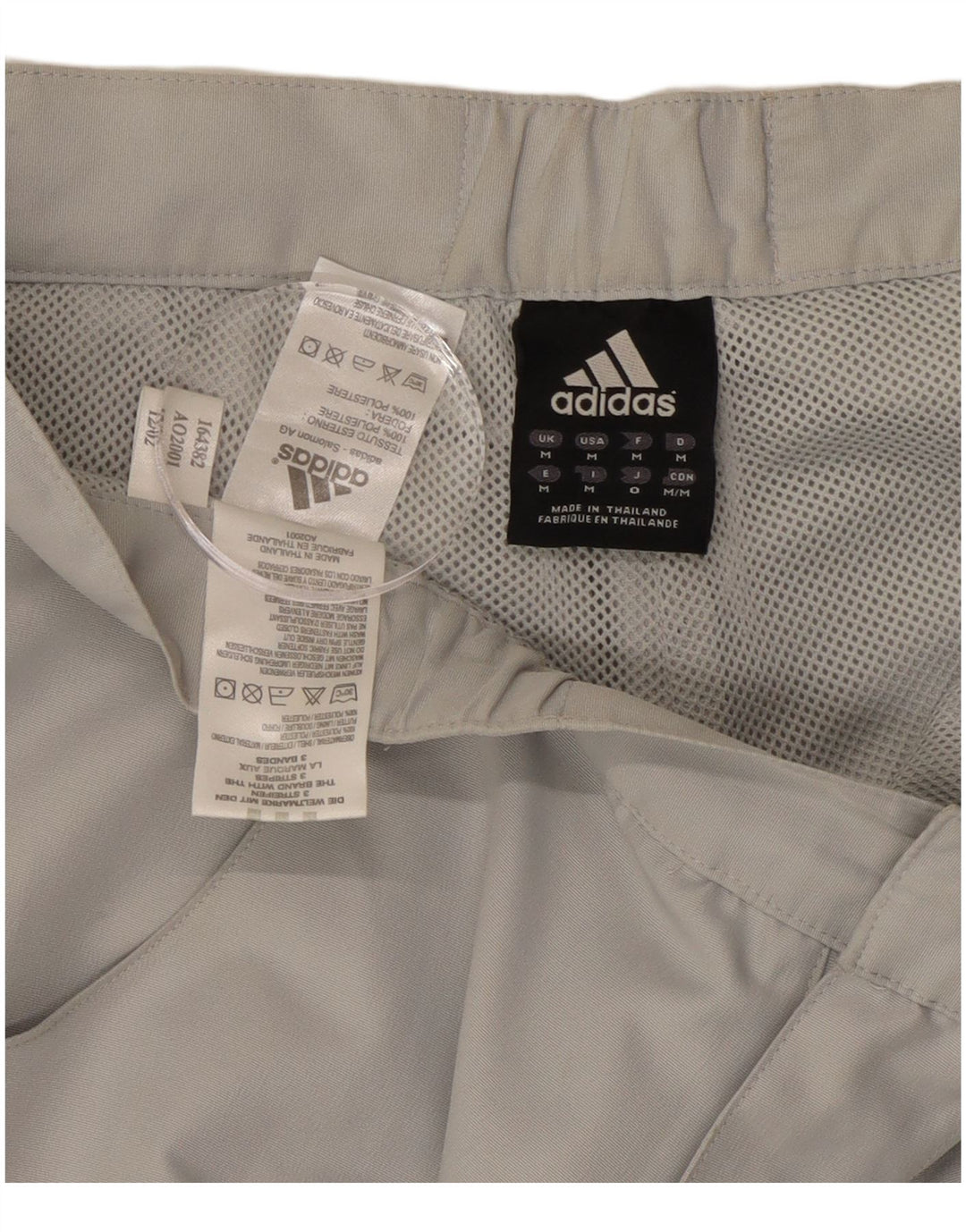 Ανδρικό σορτς casual Adidas Medium W34 Grey Polyester