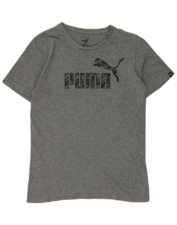 Ανδρικό γραφικό T-Shirt Puma Top Small Grey