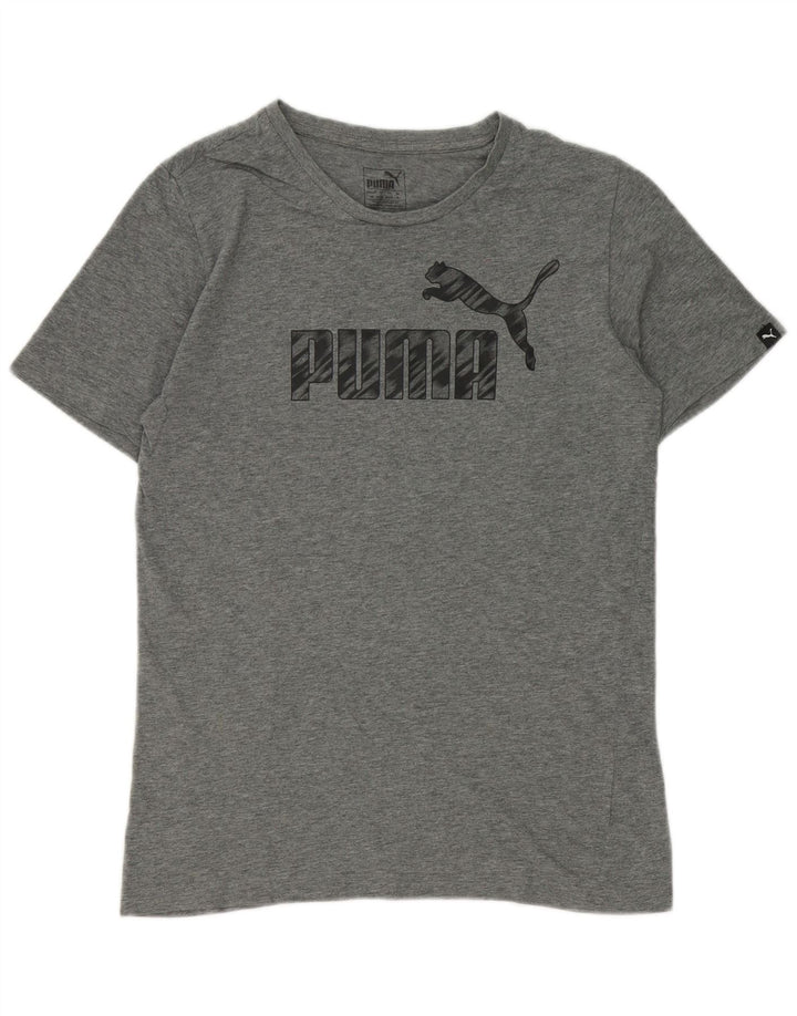 Ανδρικό γραφικό T-Shirt Puma Top Small Grey