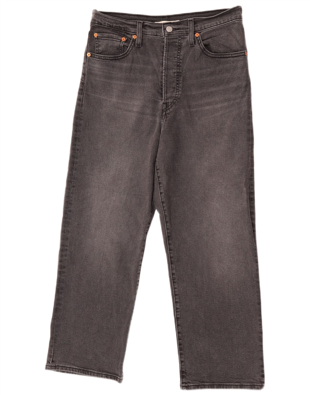 Ανδρικό τζιν Levi's Straight W30 L27 Γκρι βαμβακερό