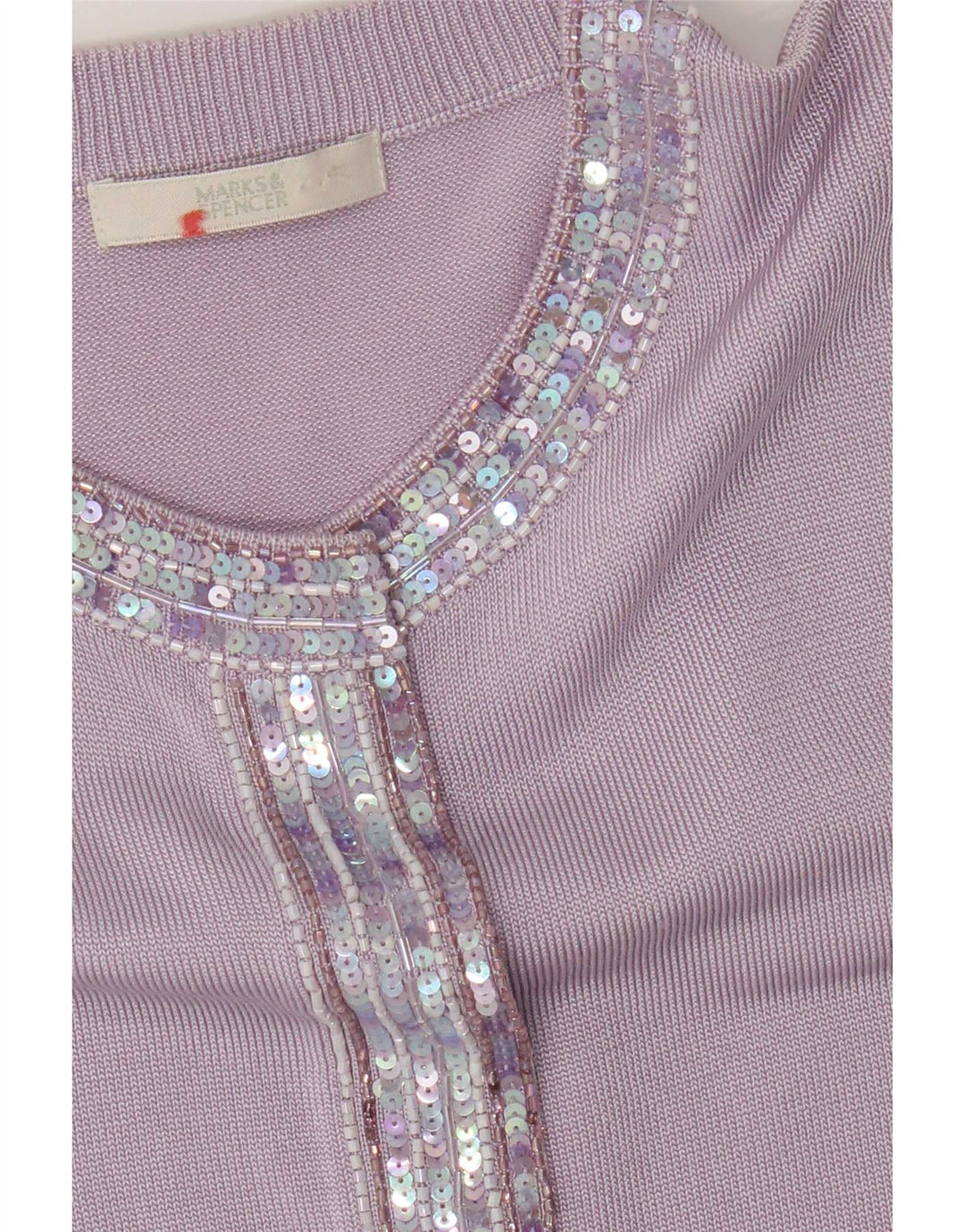 Marks & Spencer Γυναικεία Ζακέτα πουλόβερ UK 10 Small Purple
