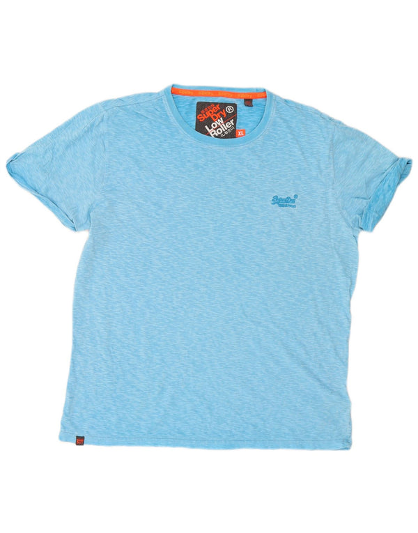 Ανδρικό T-Shirt Superdry Top XL Μπλε βαμβακερό