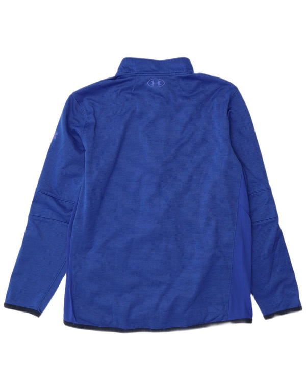 UNDER ARMOR Ανδρική φόρμα Cold Gear Top Jacket UK 42 XL Blue Polyester