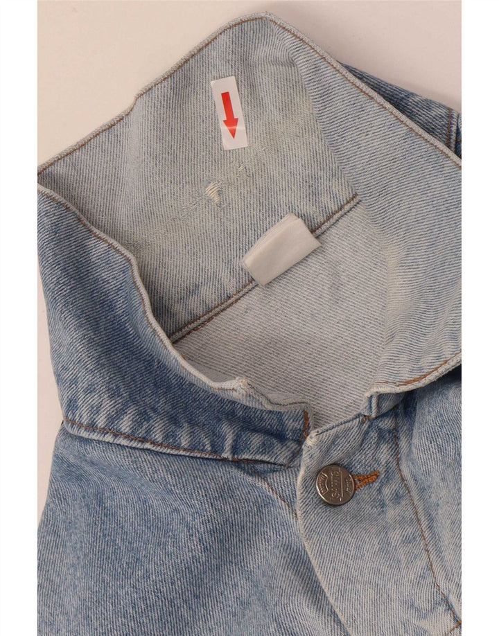 Vintage Ανδρικό Τζιν Μπουφάν UK 40 Large Blue