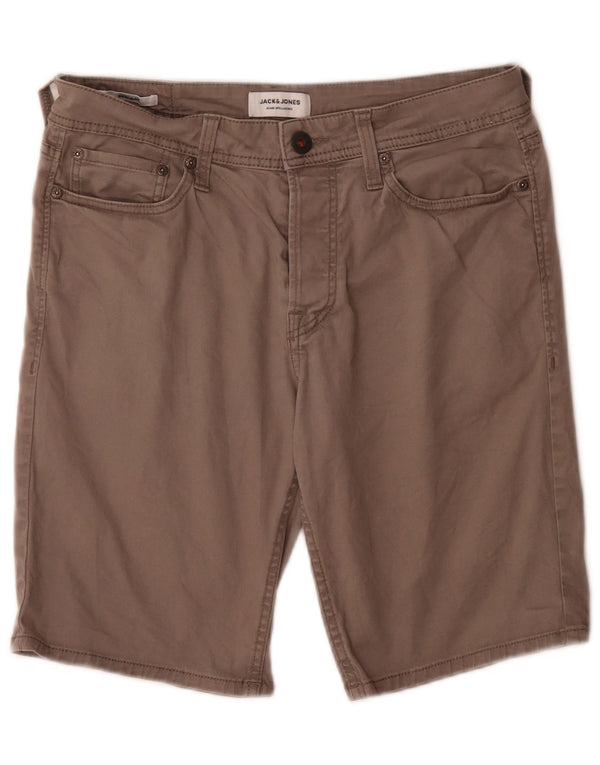 Jack & Jones Ανδρικό σορτς Casual Small W29 Γκρι βαμβακερό