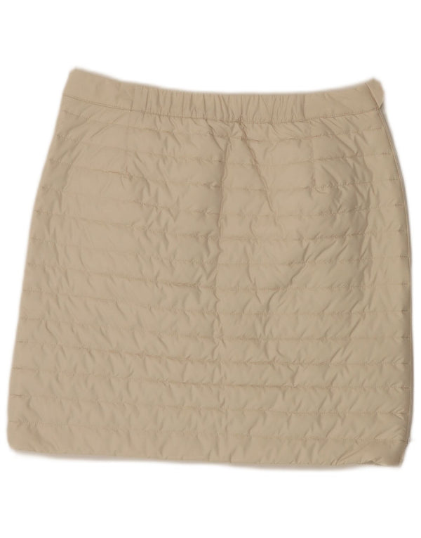 Jack Wolfskin γυναικεία φούστα με επένδυση A-Line UK 10/12 Medium W30 Off White