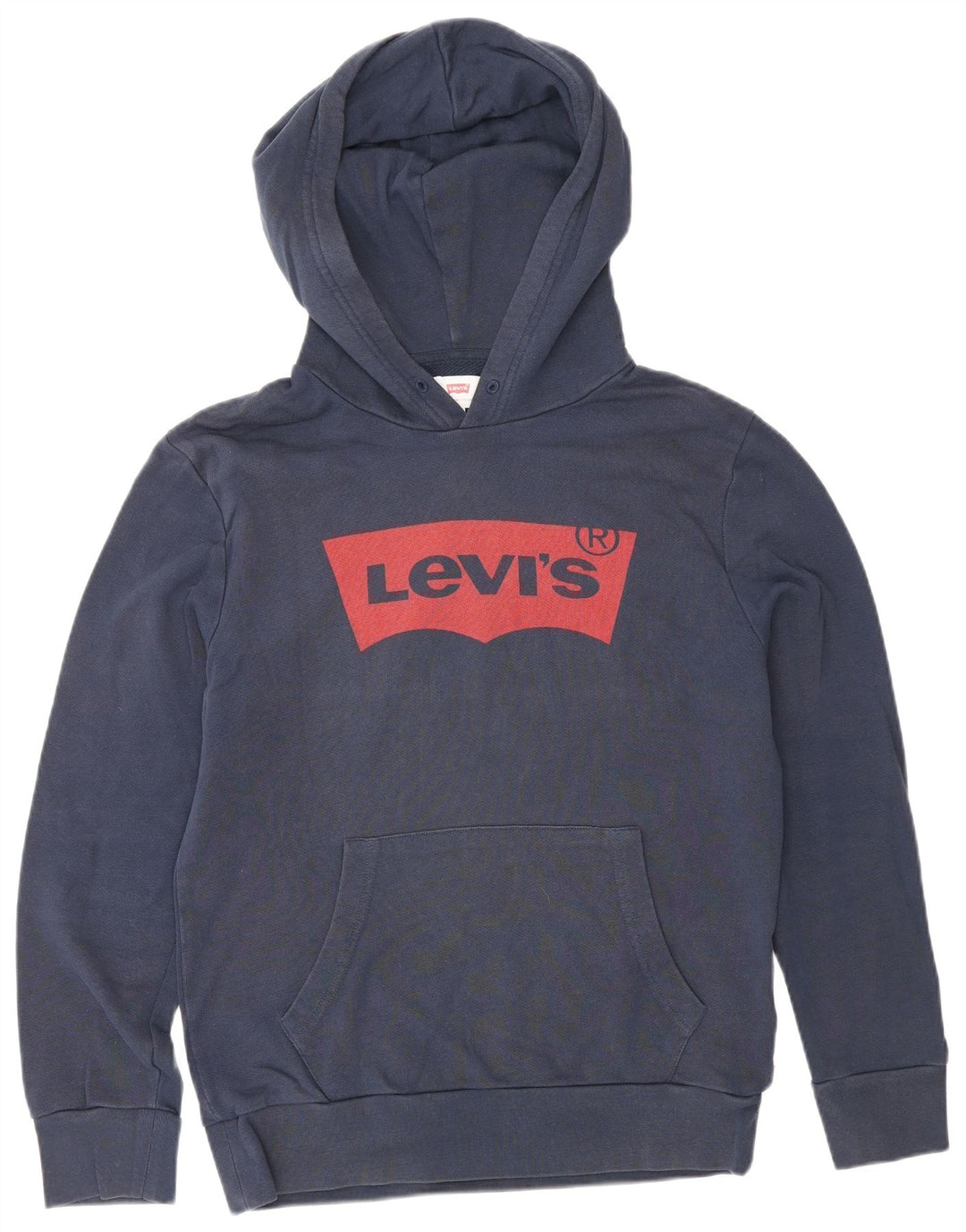 Ανδρικό γραφικό κουκούλα Levi's Small Navy Blue Cotton