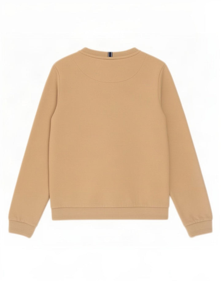 Ted Baker Boys Graphic Φούτερ πουκάμισο 10-11 ετών Μπεζ βαμβακερό