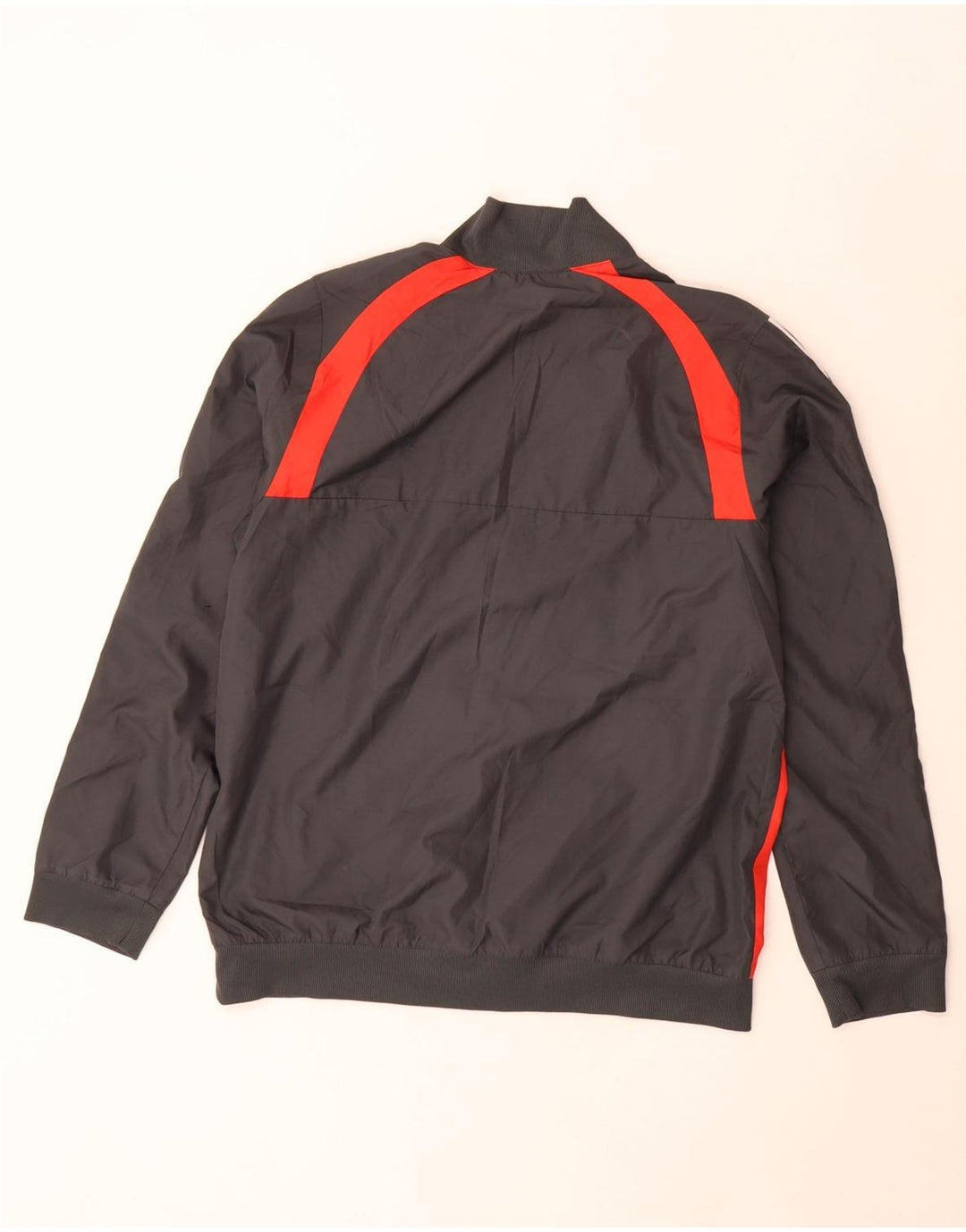 Adidas Boys αθλητική φόρμα τοπ μπουφάν 13-14 ετών Μαύρο Colourblock Polyester