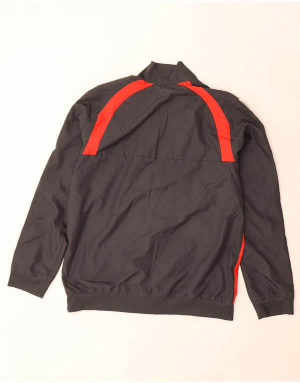 Adidas Boys αθλητική φόρμα τοπ μπουφάν 13-14 ετών Μαύρο Colourblock Polyester
