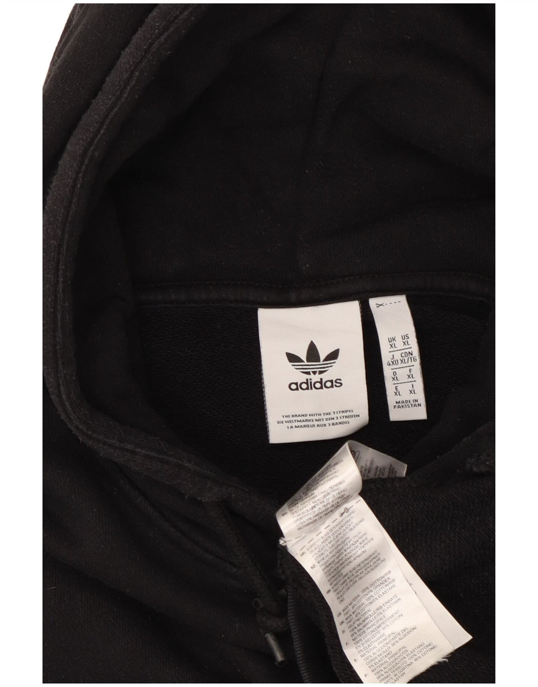 Ανδρικό φούτερ ADIDAS Jumper XL Μαύρο βαμβακερό