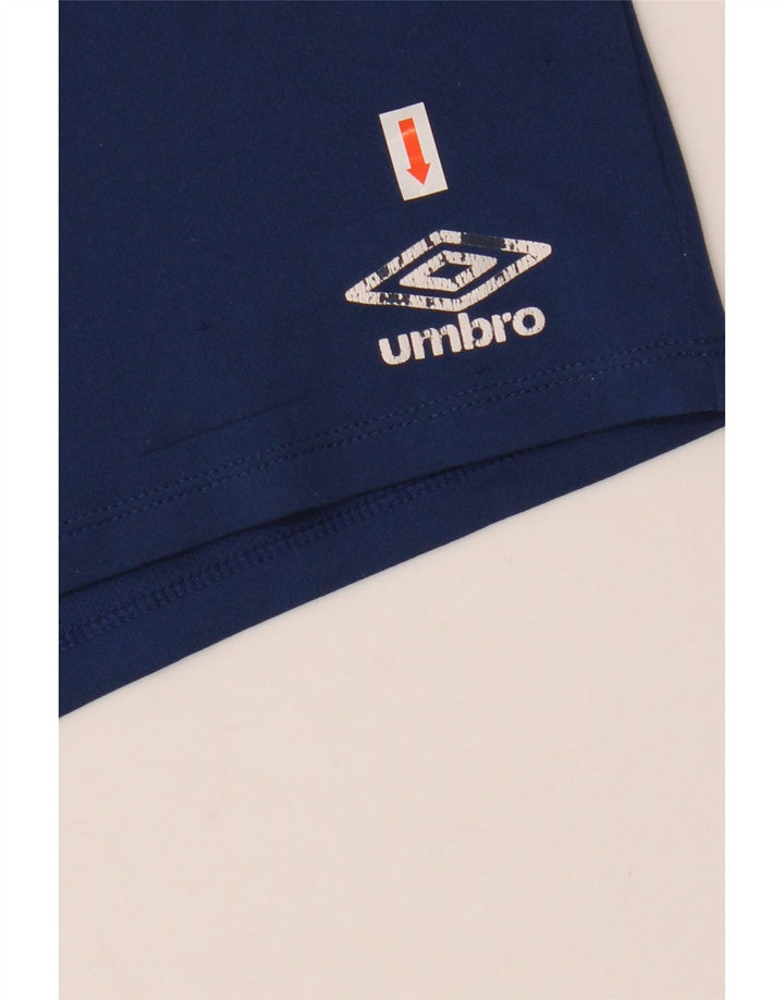 Αθλητικό σορτς Umbro Boys 11-12 ετών Navy Blue Polyester