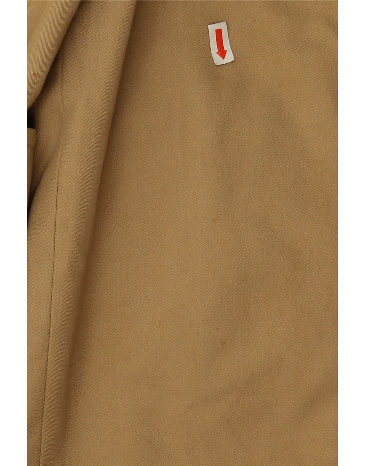 Ανδρικό παλτό Diolen Reversible UK 36 Small Khaki Virgin Wool