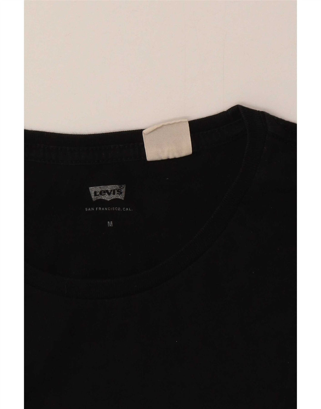 Γυναικείο T-Shirt Levi's Top UK 12 Medium Black