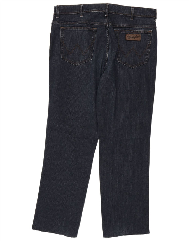 Ανδρικό τζιν Wrangler ίσιο W38 L31 Navy Blue