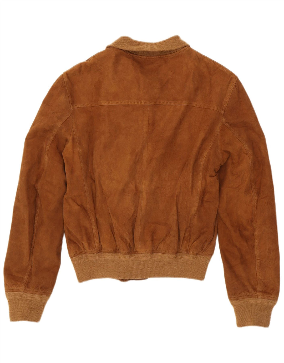 Ανδρικό Suede Jacket VINTAGE UK 36 Small Brown