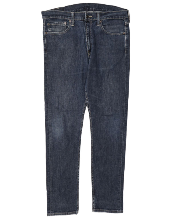 Levi's Mens 510 Skinny Jeans W34 L32 Μπλε βαμβακερό