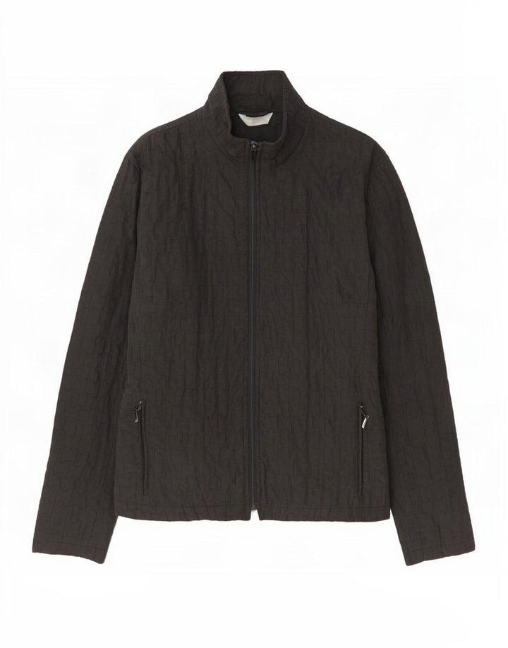 Marks & Spencer Γυναικείο Καπιτονέ μπουφάν UK 14 Medium Grey Polyester