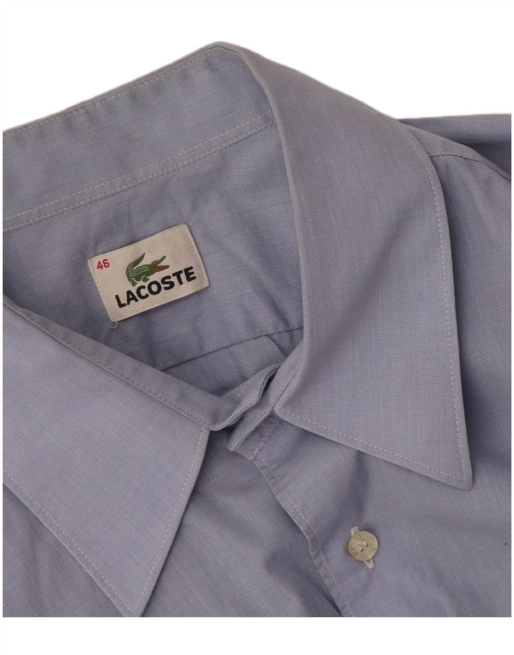 Ανδρικό πουκάμισο Lacoste νούμερο 46 2XL Μπλε