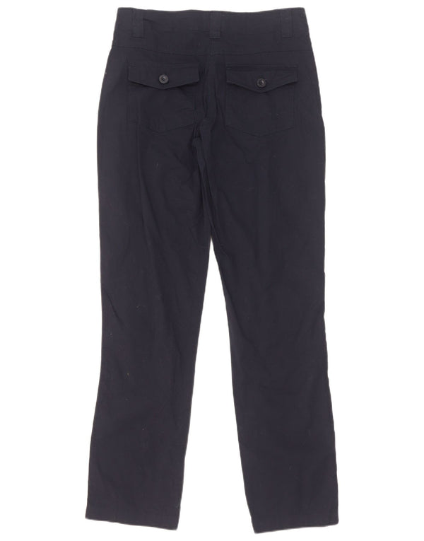 Mountain Warehouse Womens Chino Trousers UK 8 Small W30 L32 Navy Blue