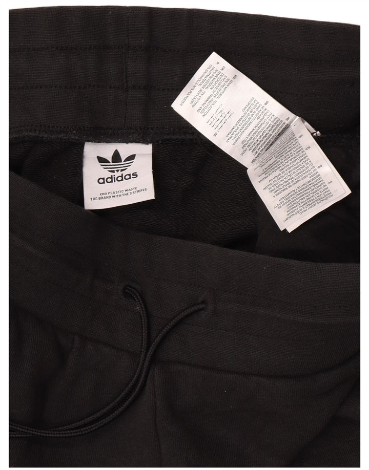 Ανδρική φόρμα Adidas Παντελόνι Joggers Μεσαίο μαύρο βαμβακερό