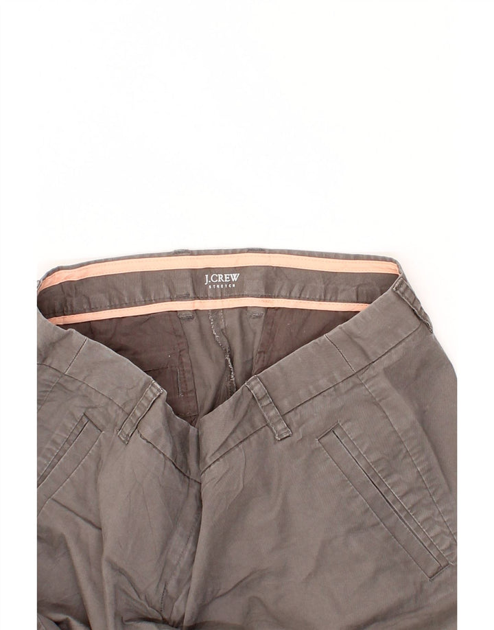 J. CREW Womens Chino Shorts W32 Large  Grey Vintage J. Crew and Second-Hand J. Crew from Messina Hembry 