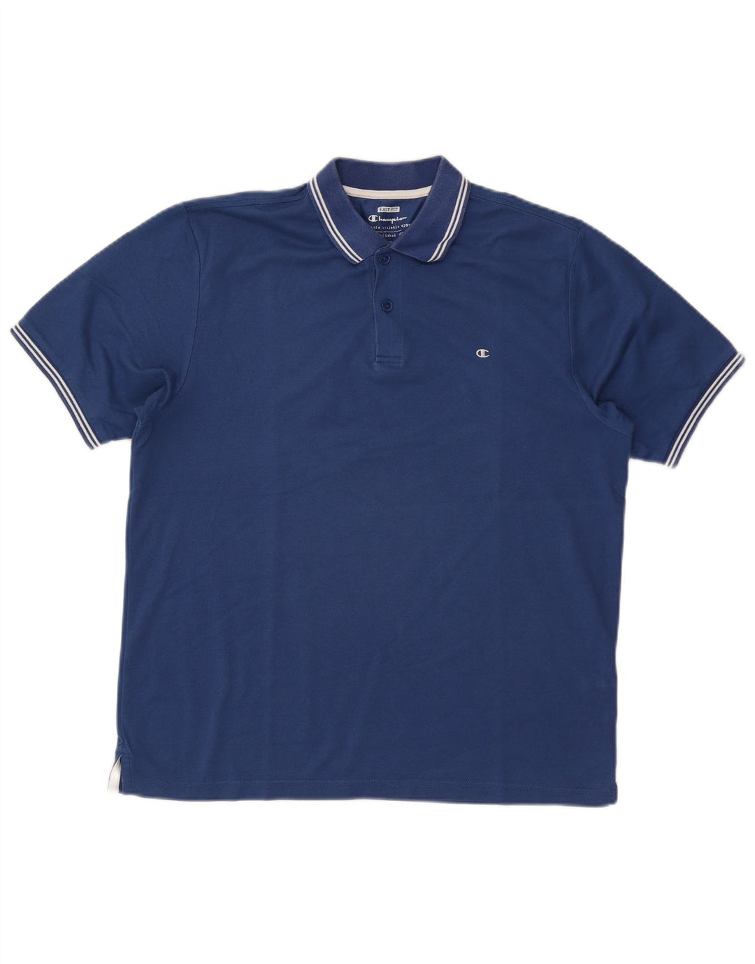 Champion Ανδρικό πουκάμισο Polo Easy Fit μεγάλο μπλε βαμβακερό