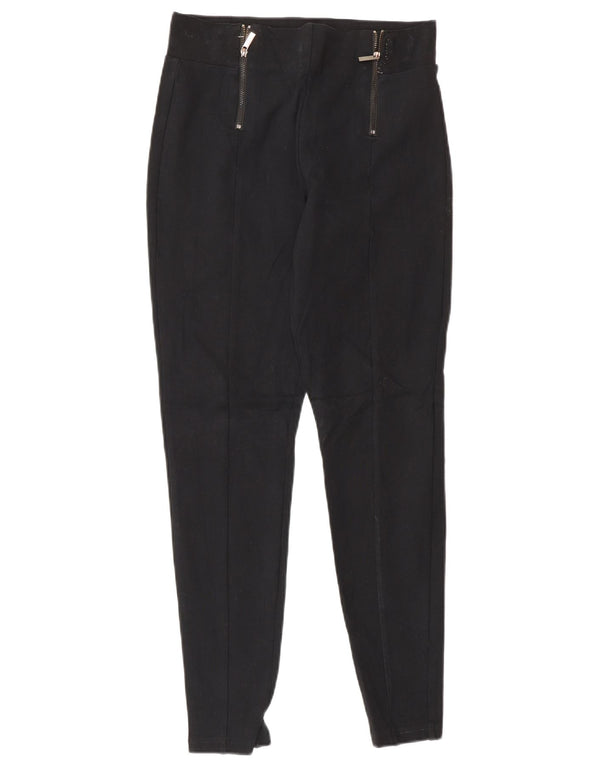Marks & Spencer Γυναικεία Skinny Casual Παντελόνια UK 10 Small W27 L28 Black