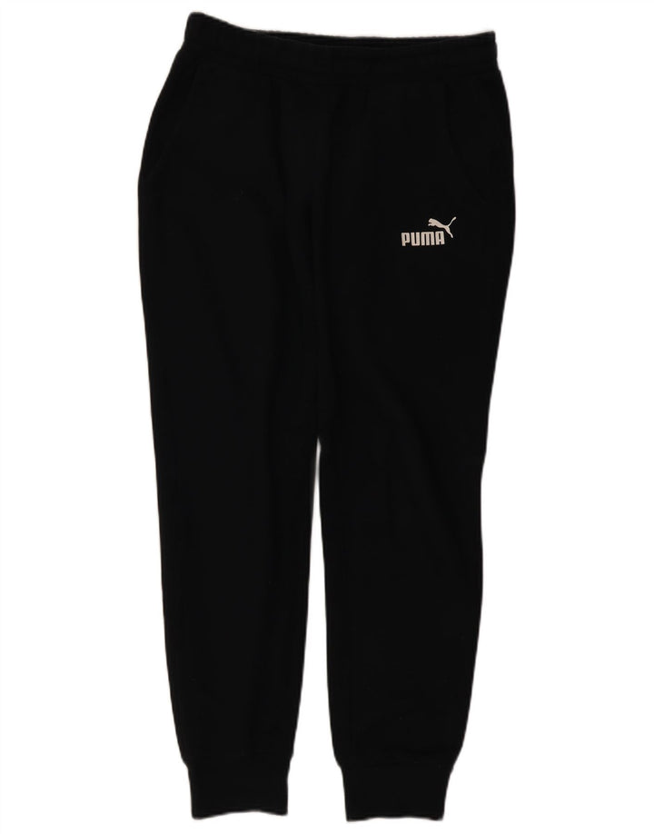 Ανδρική φόρμα Puma Παντελόνι Joggers Μεσαίο μαύρο βαμβακερό