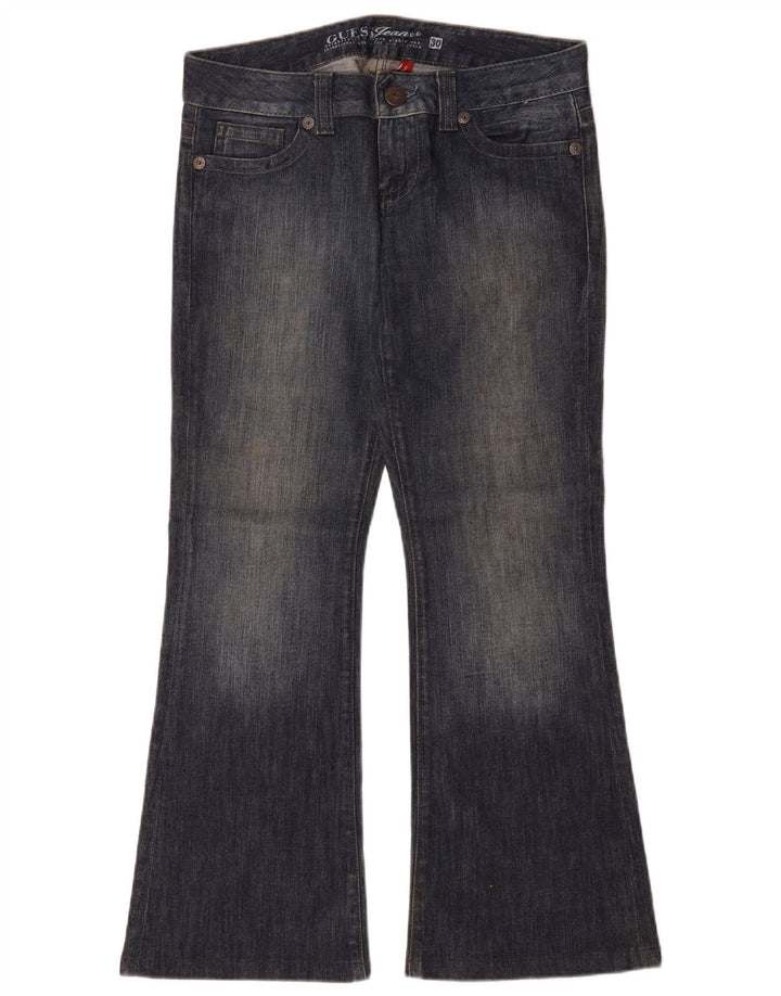 Γυναικείο Τζιν Guess Flared W30 L29 Μπλε βαμβακερό