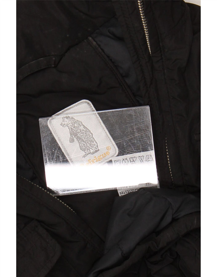 Refrigue Γυναικείο Αντιανεμικό Μπουφάν UK 12 Medium Black Polyester