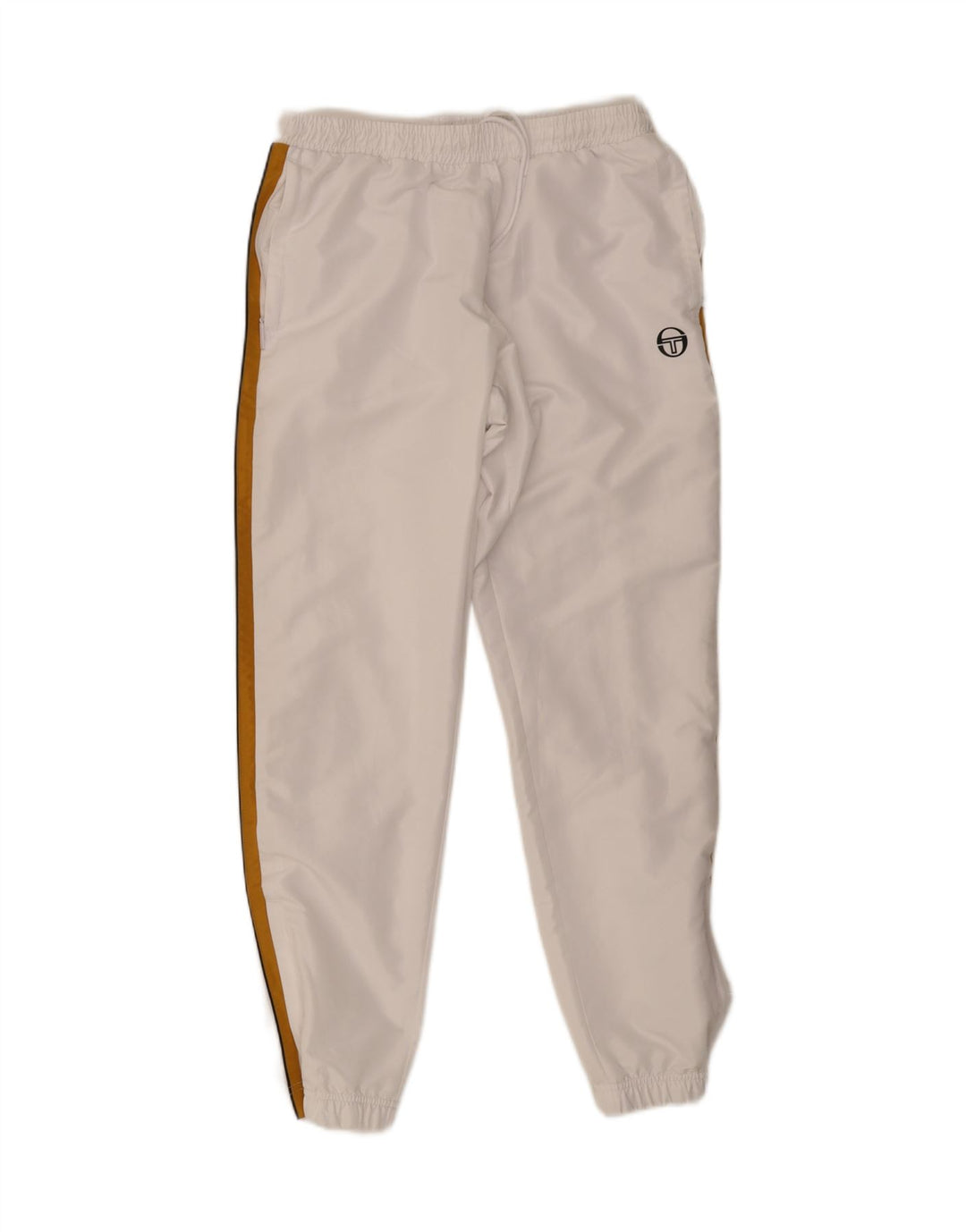 Ανδρική αθλητική φόρμα Sergio Tacchini Παντελόνι Joggers Large White Polyester