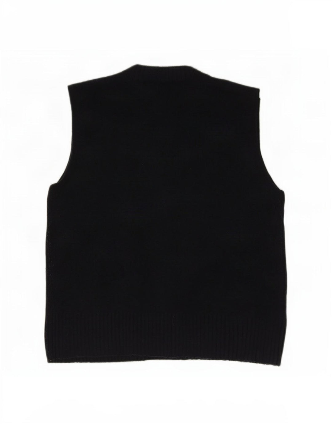 Zara Γυναικείο Γιλέκο Tank Top UK 14 Medium Navy Blue Acrylic