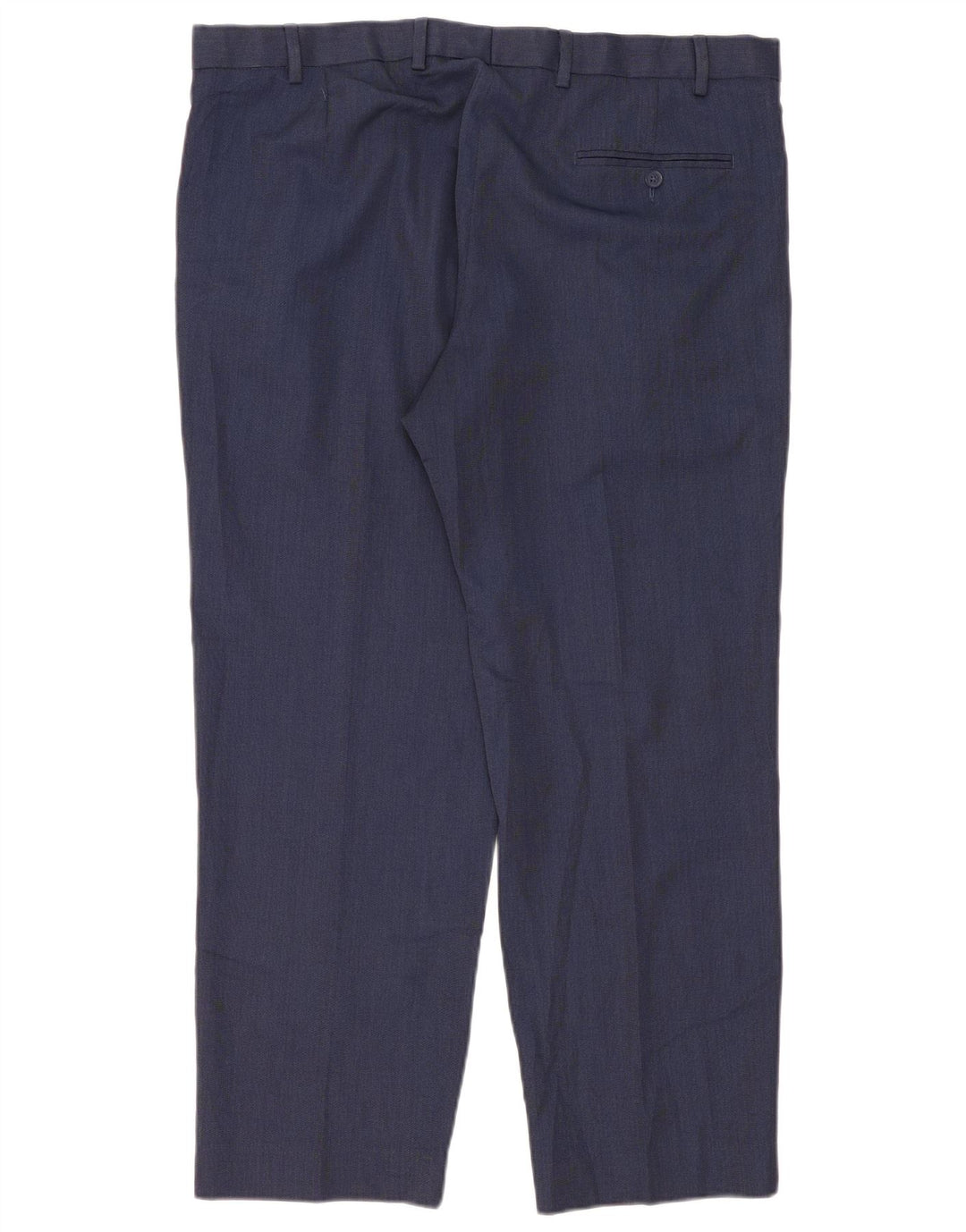 Ανδρικό ίσιο παντελόνι Marks & Spencer W40 L29 Navy Blue Polyester