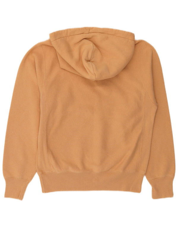 Champion Mens Hoodie Jumper Μικρό πορτοκαλί βαμβακερό