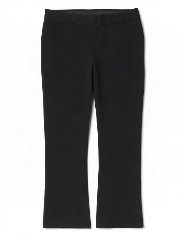 Marks & Spencer Γυναικεία Bootcut Casual Παντελόνι UK 16 Large W34 L28 Black
