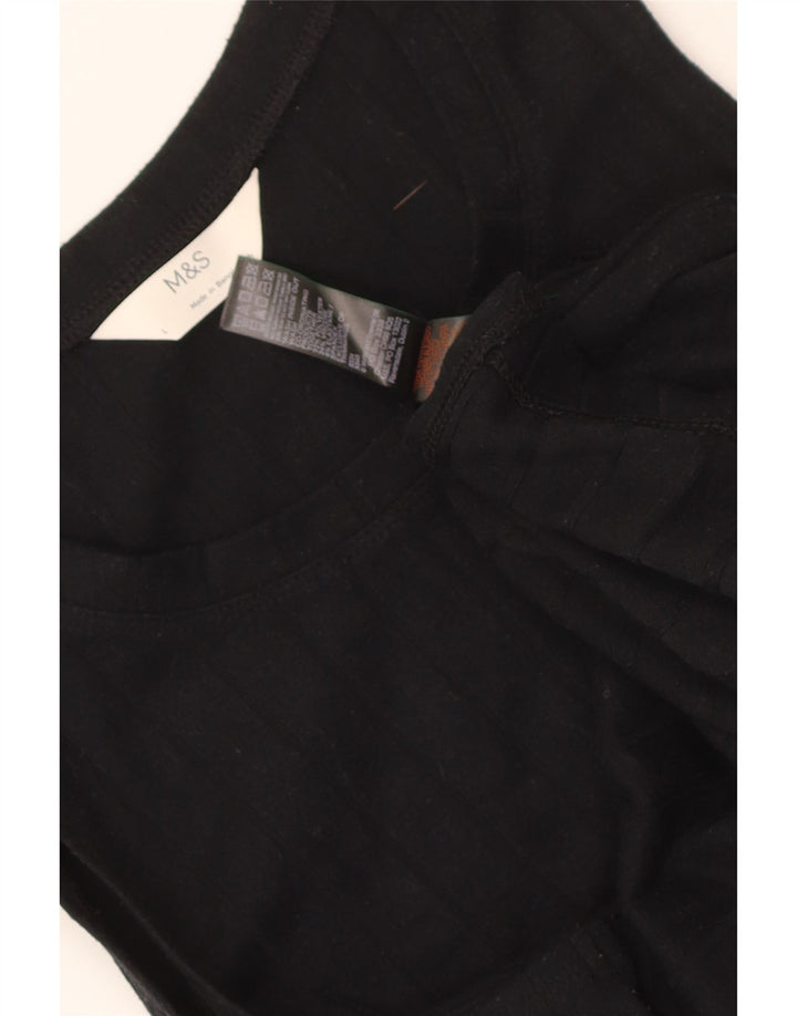 Marks & Spencer Γυναικείο Γιλέκο Τοπ UK 16 Large Μαύρο Πολυεστέρας