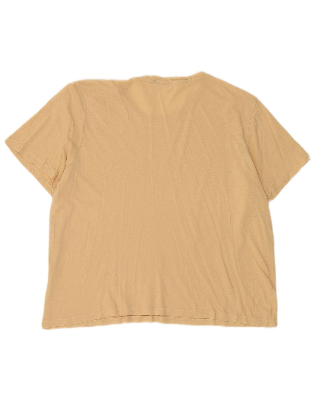 Zara Γυναικείο T-Shirt Top UK 16 Large Beige